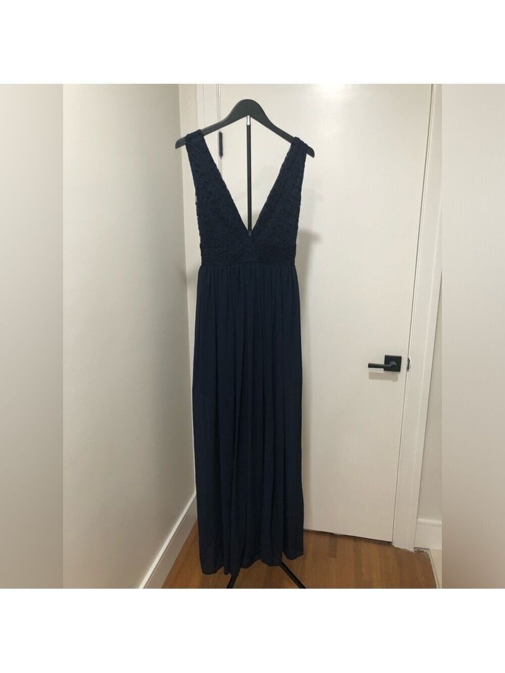 102. Soieblu Midnight Blue Dress